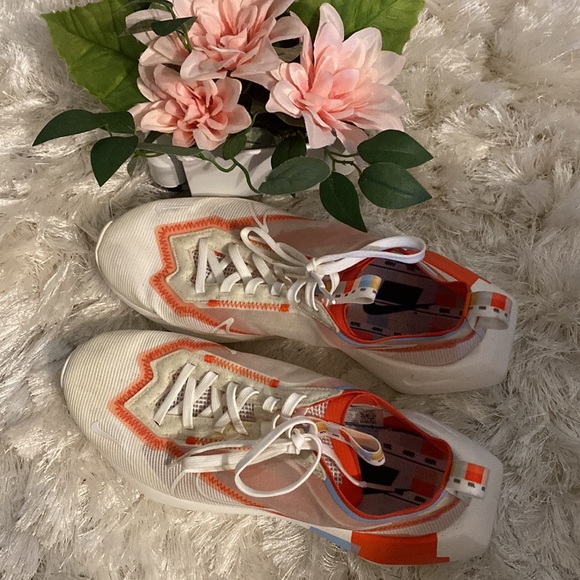 Nike Zoom Vista Lite SE White Team Orange Size 9. Pre Owned - Picture 3 of 11